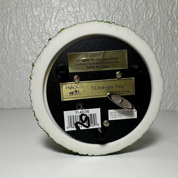 Disney Enesco Snow White Seven Dwarfs "I Love You Truly" Snow Globe - Picture 7 of 8